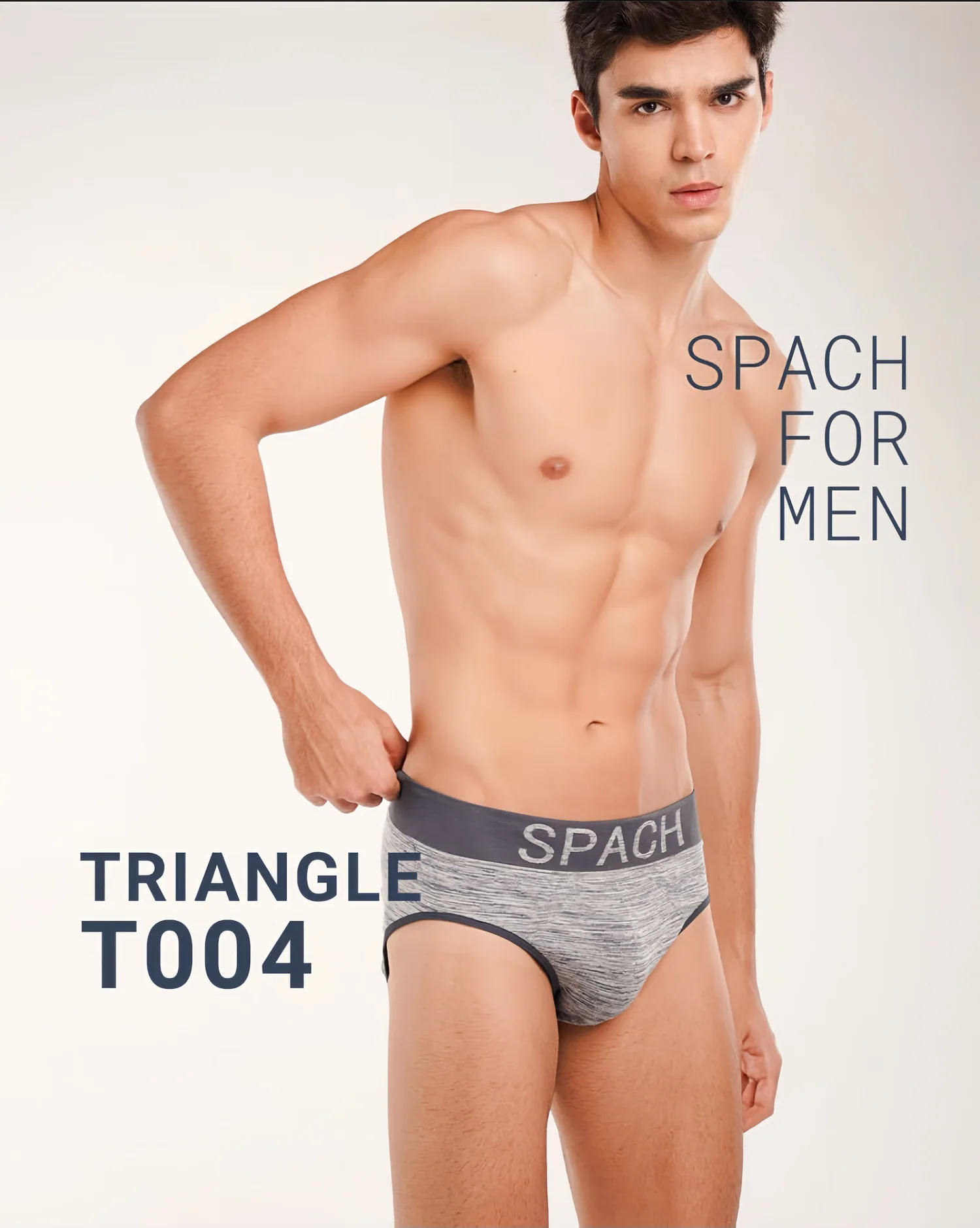 SPACH men's brief model campaign